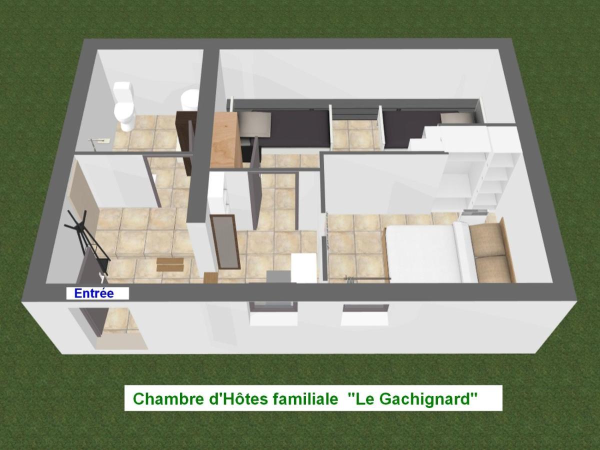 Chambre D'Hotes Le Gachignard Courlay Eksteriør bilde